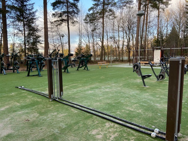 Utegym vid Vifolkavallen